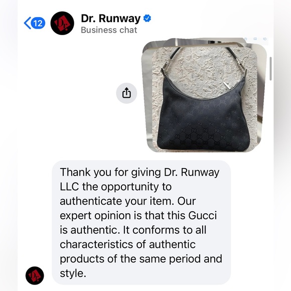 Authentic Gucci GG Canvas Shoulder Bag - Picture 12 of 12